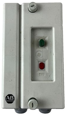 Allen-Bradley 140-MN-0630 Manual Motor Starter 4-6.3A 3-Pole in Enclosure Used