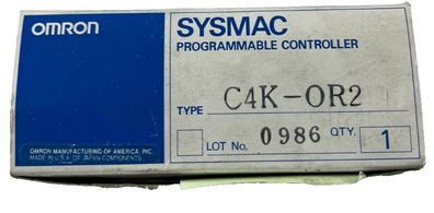 Omron Sysmac C4K-OR2 Output Module 24VDC/250VAC 2A Relay New