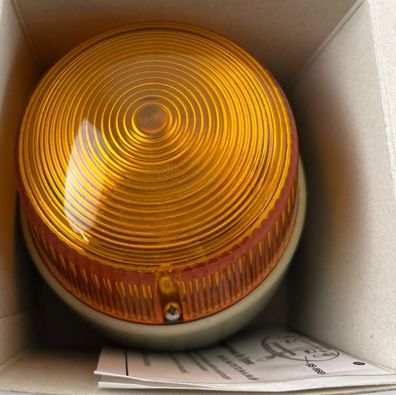 Bezet Typ 04?H Aufputzleuchte IP54 230V E14 Amber Surface Mount Indicator New