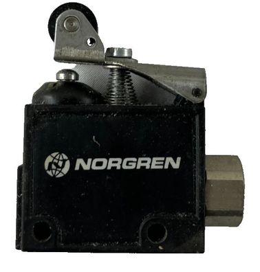 Norgren M/21/25 Pneumatic Roller Lever Valve G1/8 3/2 Bleed Actuated 2.7-10 bar