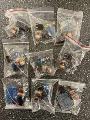 9x DIY Inductor Power Supply Kits - Step-Up/Step-Down DC-DC Modules New