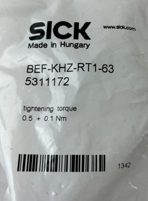 SICK BEF?KHZ?RT1?63 Cylinder Sensor Mounting Bracket 8-63 mm 5311172