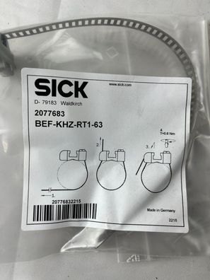 SICK BEF?KHZ?RT1?63 Mounting Bracket 32-63 mm Stainless Steel 2077683