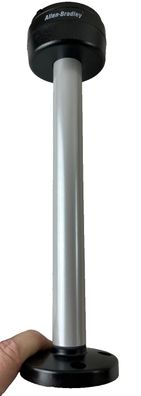 Allen?Bradley 855T?BPM25 70mm Stack Light Pole Mount Base 25cm Aluminum 250V