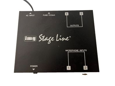 IMG Stageline EMA-200 Phantom Power Supply Adapter 48V - XLR Input/Output