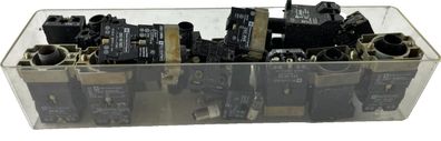 Telemecanique ZB2 Pilot Light Bodies & Contact Blocks Bundle 22 mm Parts Mixed