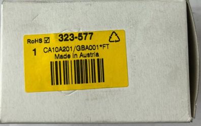 Kraus & Naimer CA10. A201/GBA001 * FT On-Off Cam Switch 20A New