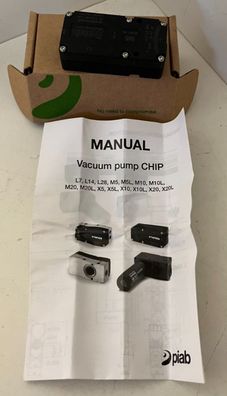 Piab Vacuum Pump CHIP Mini M5 M5A6-AN 96-85°C New