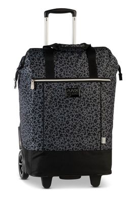 PUNTA "BIG WHEEL" Shopping-Roller * schwarz/graubraun