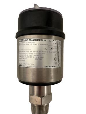 Bürkert 8188 Level Transmitter Guided Radar 4-20mA HART ATEX 1000mm New