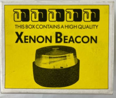 Delta Design LP1x06/1 Red Xenon Warning Beacon 6V DC IP67 New