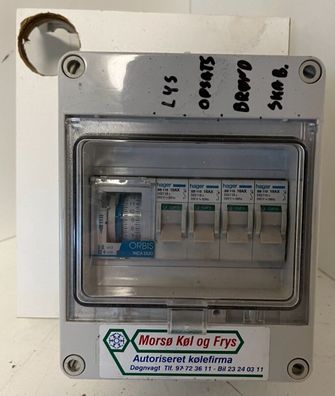 Hager ORBIS Incaduo Timer Switch & Distribution Box - Used
