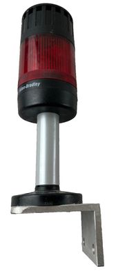Allen-Bradley 856T 70mm Red LED Stack Light Module Pole Mount New