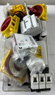 Industrial Switch Bundle Allen Bradley ABB Mixed Lot Emergency Stop Components