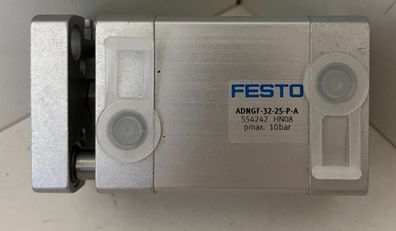 Festo ADNGF-32-25-P-A Pneumatic Cylinder 32mm Bore 25mm Stroke New