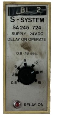 Electromatic SA245 724 Delay On Operate Timer 24VDC 0.8-18s CL3520 11-Pin LED