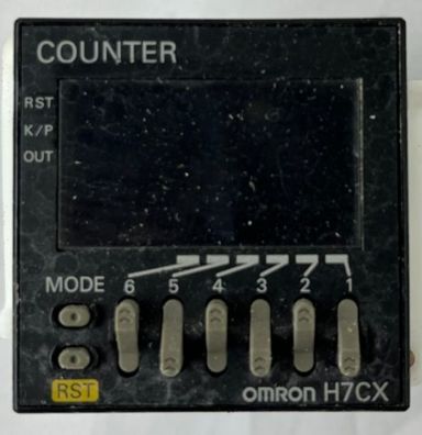 Omron H7CX-AD Counter NEW 6-Digit LCD 12-24VDC DIN 48x48mm
