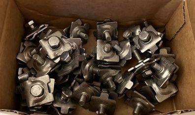 25 DEHN 540271 MMV Clamps V4A Stainless - New