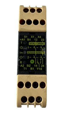 ABB Jokab Safety Vital 1 24VDC Safety Controller 2NO Outputs USED