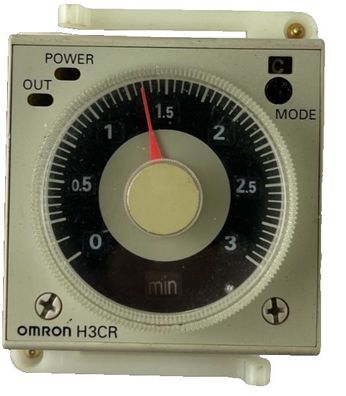 Omron H3CR-A Timer Relay NEW 24-48VAC/12-48VDC 0-3min 11-Pin Socket