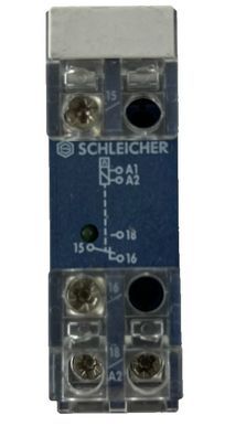 Schleicher KSB11 (C) Time Delay Relay 24V AC/DC 50-60Hz 10512658 NEW