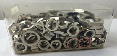 Sensor Mounting Hardware Lot Lock Nuts Washers M12 M18 M30 New