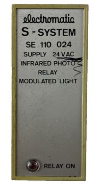 Electromatic SE 110 024 S?System Infrared Photo Relay 24VAC Modulated Light