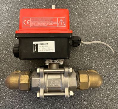 Valpes ER35. X53M Electric Actuator with Uni-Valve UNI-S70 Stainless Steel Valve