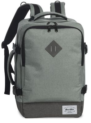 BestWay Reiserucksack #Cabin Pro Small * graugrün