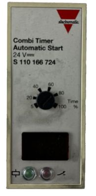 Carlo Gavazzi S 110 166 724 Combi Timer Automatic Start 24V DC Used
