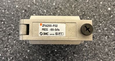New SMC ZFA200-F02 Pressure Control Unit -100-0kPa, Pneumatic