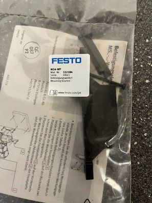 Festo MS4-WP Mounting Bracket Kit 532184 - New