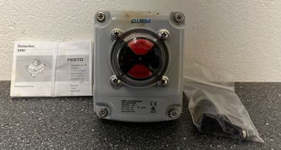 Festo SRBC-C4 Sensor Box with Position Indicator SRBC-CA3-YR90-MW-22A-1W-C2P20