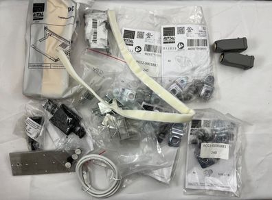 Rittal Enclosure Hardware Bundle New: Mounting Kits, Keyboard Tray, Brackets