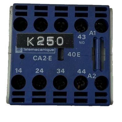 Telemecanique CA2-EN240 Auxiliary Contactor Relay 4NO 6A Used