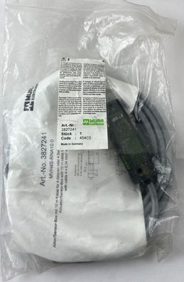 Murr Elektronik 3827241 Passive Distribution Box 4xM8 3-Pole 10m Cable MVH4S-RNA