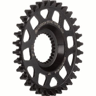 Gates CDX vordere Riemenscheibe 32 Zähne, Direct Mount, Pinion, schwarz