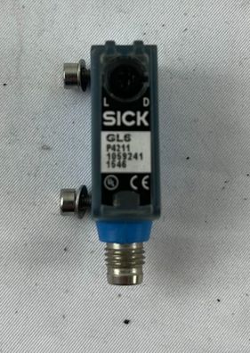SICK GL6-P2111 Photoelectric Sensor GL6 Series 10-30V DC M12 Reflex NEW