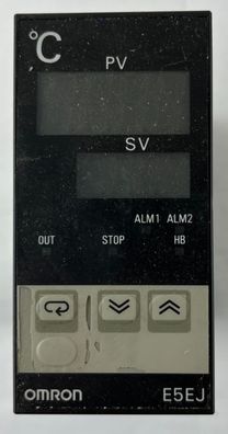 Omron E5EJ-A2HB Digital Temperature Controller 48x96mm 100-240VAC USED