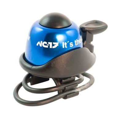 NC-17 Klingel Safety Bell Alu, blau