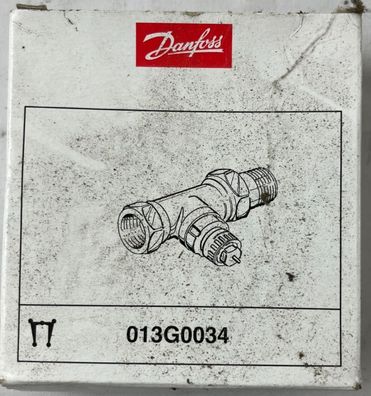 Danfoss RA-N 15 1/2 Radiator Valve 013G0034 Straight PN10 New