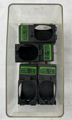 Lot 4x Murr Elektronik 24448 Solenoid Valve Coil Housings 24V AC/DC Used