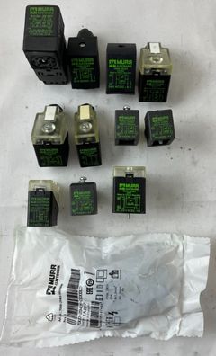 Murr Elektronik Relay Module Lot 24V AC/DC Interface Relays Mixed Models