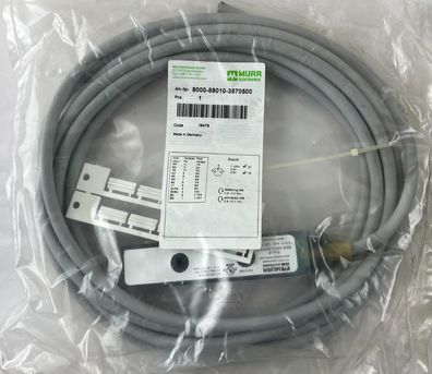 Murr Elektronik 8000-88010-3570500 Exact8 M8 Distribution Cable 8xM8 3-Pin 5m