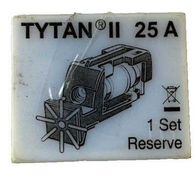 Tytan II 25A Fuse Holder Insert Reserve Module NOS New