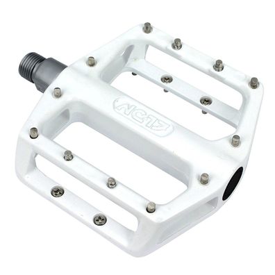 NC-17 Plattformpedal STD II Pro, Alu, Kugellager, weiss