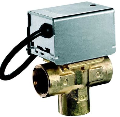 Honeywell V4044F1000/U Motorized Spring-Return 3-Port Hydronic Zone Valve – New