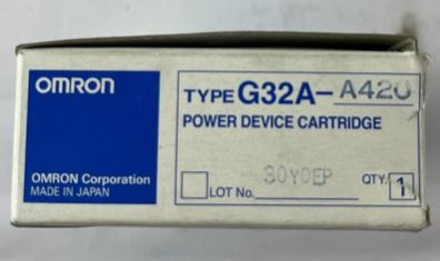 Omron G32A-A420 Power Device Cartridge SSR G3PA-420B 200-480VAC 20A NEW
