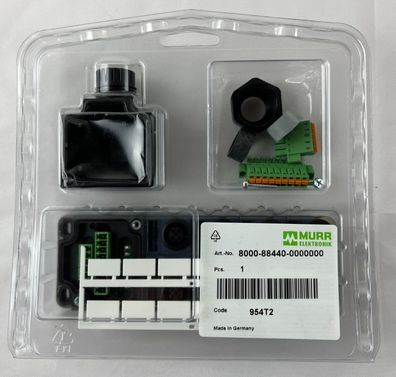 Murr Elektronik 8000-88440-0000000 Exact12 M12 Distribution Box 8xM12 4-Pin 24V