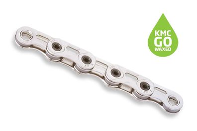 KMC Kette X-Flat SL, Sram 12-/13-fach, 126 Glieder, silber, waxed